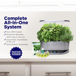 9 Pod Smart WiFi and Alexa Hydroponic Growing System | Stainless Steel