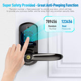 5-in-1 Keyless Entry Smart Door Lock w/ Bluetooth