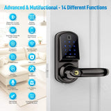 5-in-1 Keyless Entry Smart Door Lock w/ Bluetooth