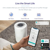 Core 200S Smart Humidifiers For Large Rooms | White