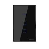 TX T3 Smart Wall Light Switch Black Color - Beyond Xposure
