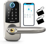 Smart Fingerprint Electronic Deadbolt Door Lock w/ Keypad