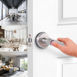 Smart Fingerprint Smart Keyless Door Lock | SILVER