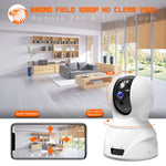 Home Dome Security Camera 1080P | White