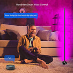 Smart Corner Floor Lamp  w/Alexa Voice Control