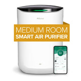 Smart Air Purifier & Air Quality Monitor for Medium Rooms