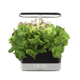 6 Pod Hydroponic Indoor Garden Kit w/ LED Grow Light | Black