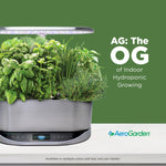 9 Pod Smart WiFi and Alexa Hydroponic Growing System | Stainless Steel