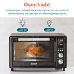 Smart 30L Large Air Fryer Toaster Oven Combo | Black