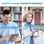 5-in-1 Keyless Entry Smart Door Lock w/ Bluetooth