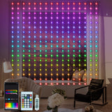 Smart Curtain Color Changing Fairy Lights    - (8Ft x 6Ft)